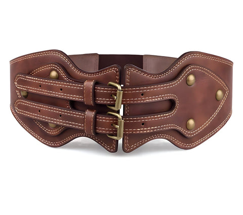 The Agatha Faux Leather Waistband Belt 0 SA Styles 86 cm 