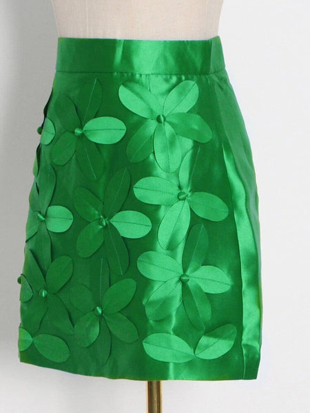 The Lotus High Waist Mini Skirt - Multiple Colors 0 SA Styles 