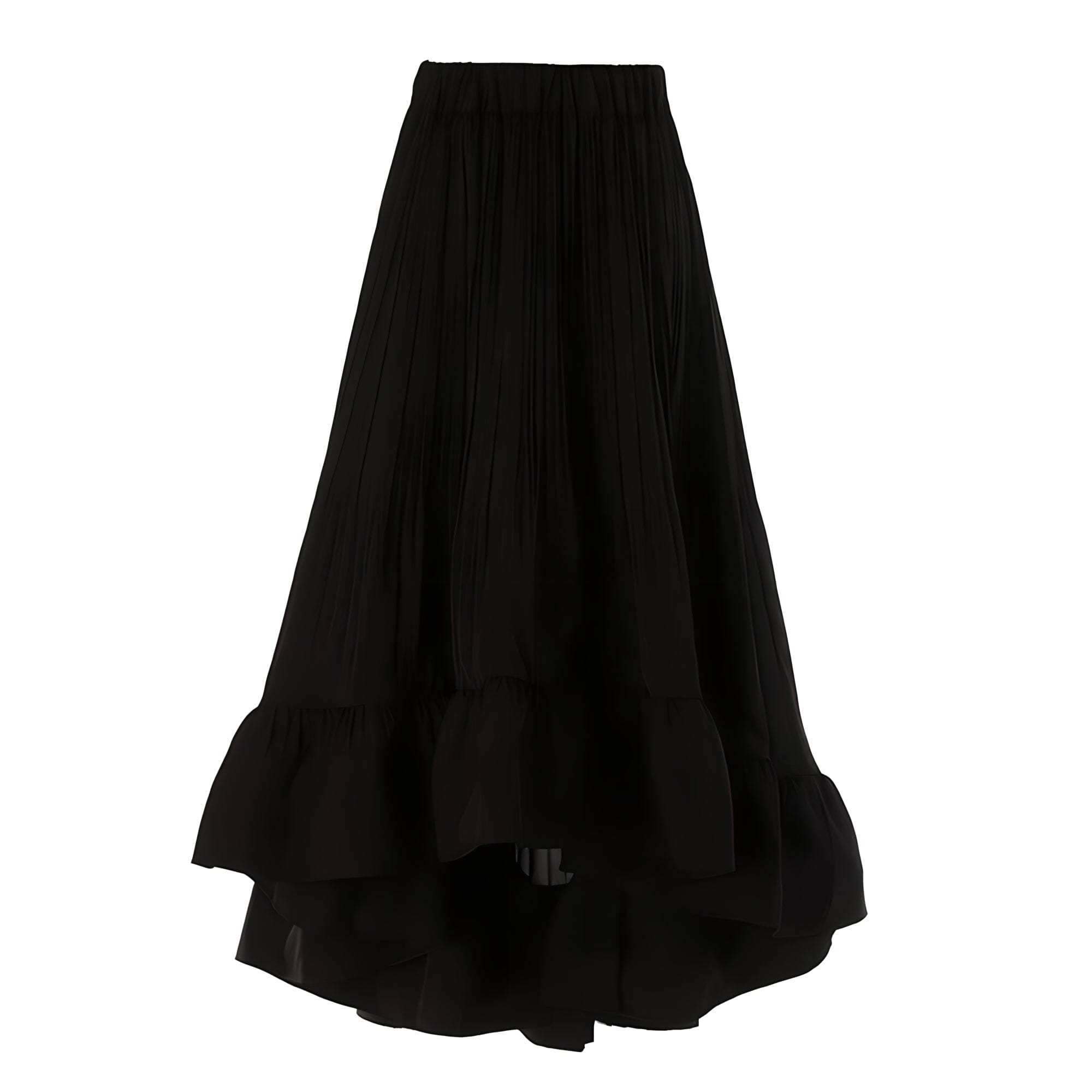 The Isidora High Waist Pleated Skirt - Multiple Colors 0 SA Styles Black S 