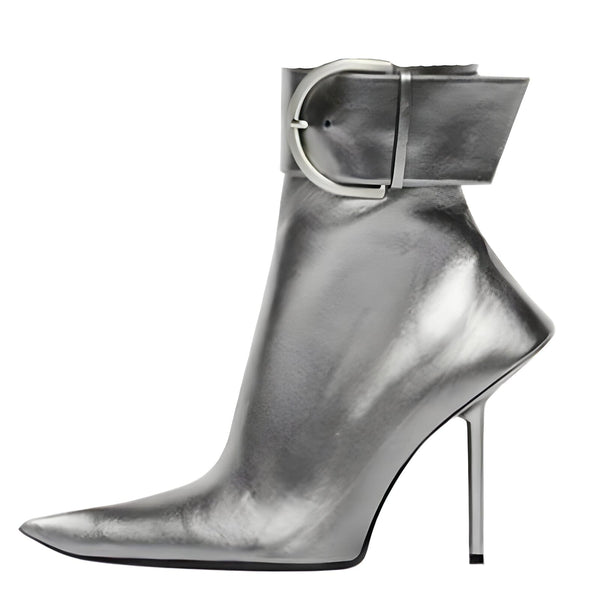 The Devlin Ankle Boots - Multiple Colors SA Styles Silver EU 34 / US 4.5 