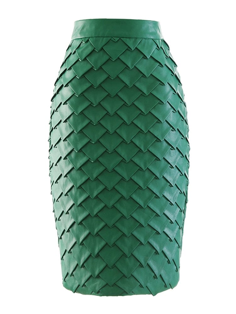The Daenerys High Waist Pencil Skirt - Multiple Colors 0 SA Styles Green S 