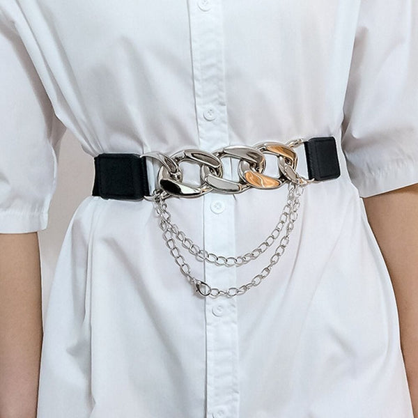 The Infinity Chainlink Waistband Belt - Multiple Colors 0 SA Styles 