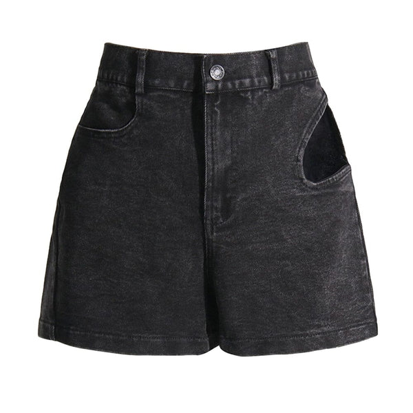 The Aussie High Waist Denim Shorts 0 SA Styles S 