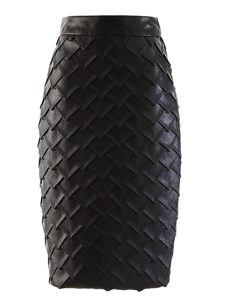The Daenerys High Waist Pencil Skirt - Multiple Colors 0 SA Styles Black S 