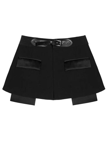 The Winifred High Waist Belted Mini Skirt SA Formal S 