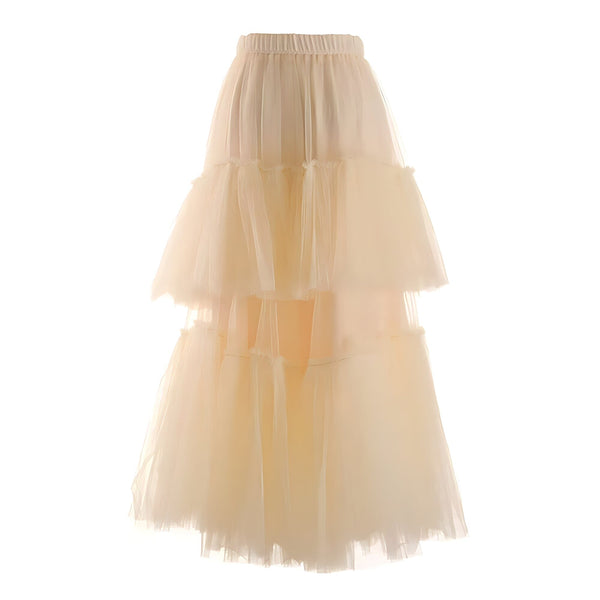 The Rhapsody High Waist Skirt - Multiple Colors 0 SA Styles APRICOT S 