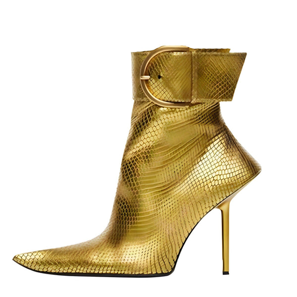 The Devlin Ankle Boots - Multiple Colors SA Styles Gold EU 34 / US 4.5 