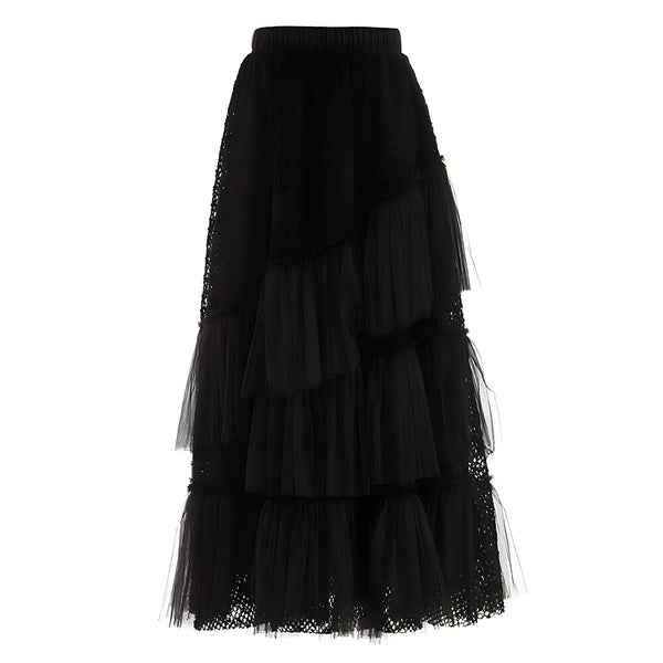 The Laurel High-Waisted Skirt - Multiple Colors 0 SA Styles Black S 
