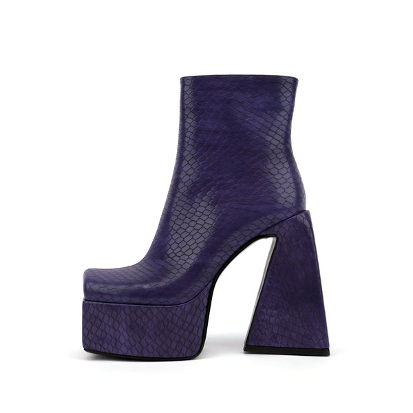 The Kinsley Platform Ankle Boots - Multiple Colors 0 SA Styles Purple EU 34 / US 4.5 