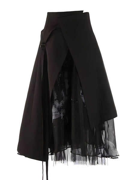 The Michelle High Waist Skirt - Multiple Colors 0 SA Styles Black S 