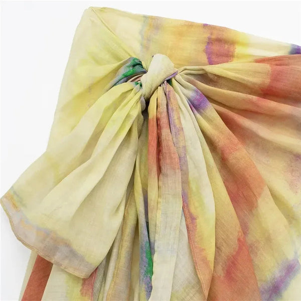 The Helena High Waist Midi Wrap Skirt SA Formal 