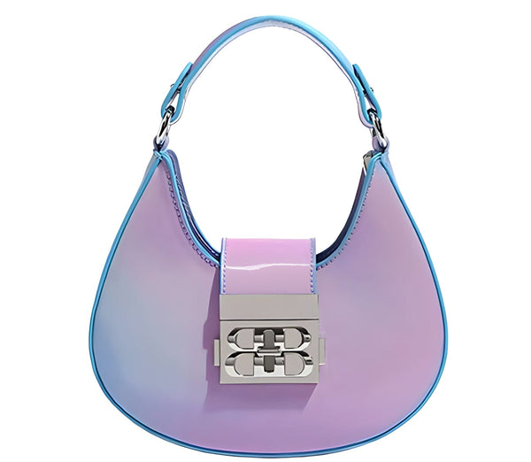 The Crescent Handbag Purse - Multiple Colors 0 SA Styles Purple 