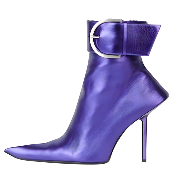 The Devlin Ankle Boots - Multiple Colors SA Styles Purple EU 34 / US 4.5 