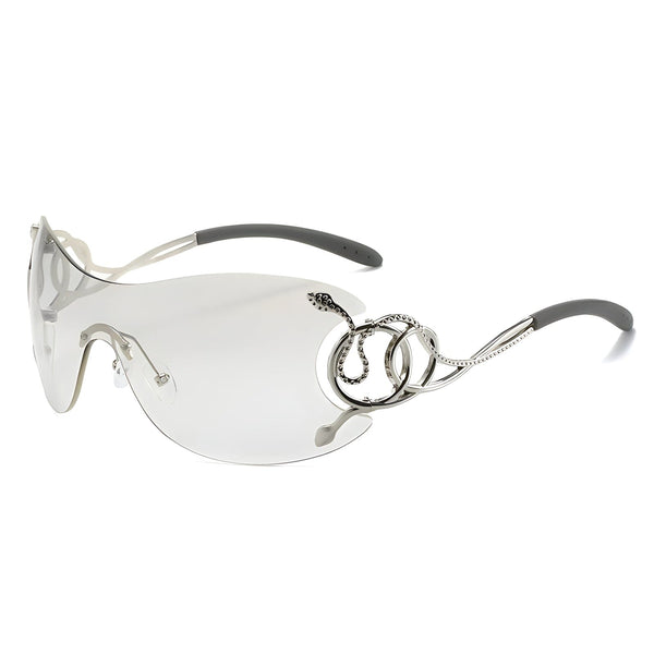 The LA Sunglasses - Multiple Colors 0 SA Styles Silver 