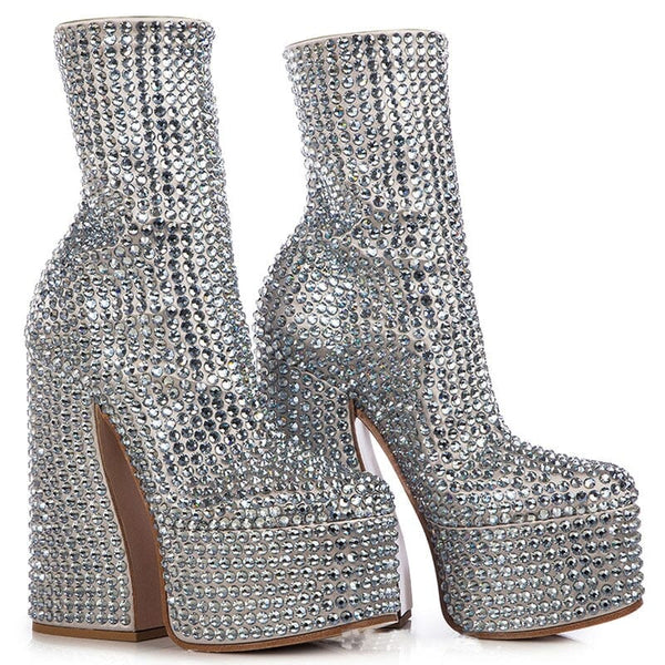The Disco Platform Ankle Boots 0 SA Styles 