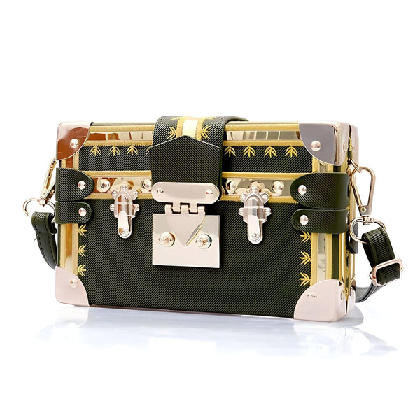 The Maxine Mini Handbag Purse - Multiple Colors Luke + Larry Green 