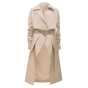 The Cassidy Two-Piece Trench Coat SA Studios XL 