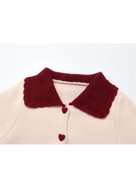 The Cardinal Long Sleeve Knitted Cashmere Sweater- Multiple Colors 0 SA Styles 