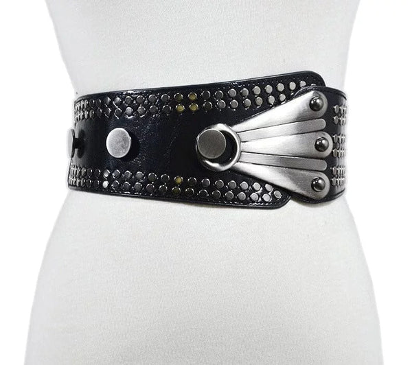 The Zephyr Faux Leather Waistband Belt - Multiple Colors 0 SA Styles 