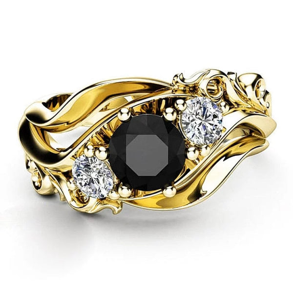 The Nile Crystal Ring - Multiple Colors 0 SA Styles 6 Gold 