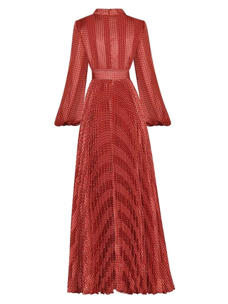 The Sydney Long Sleeve Pleated Dresses - Multiple Colors 0 SA Styles 
