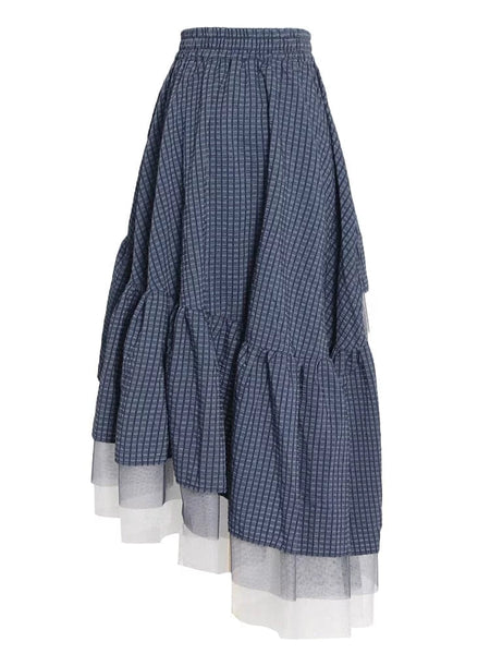 The Sawyer Asymmetrical Midi Skirt - Multiple Colors 0 SA Styles 