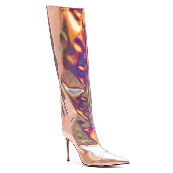The Mirror Knee-High Boots - Multiple Colors 0 SA Styles 