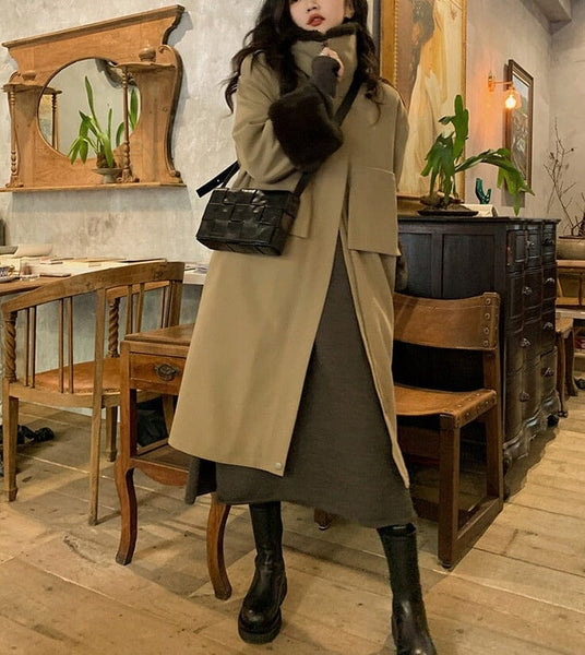 The Evie Long Tail Winter Overcoat 0 SA Styles 
