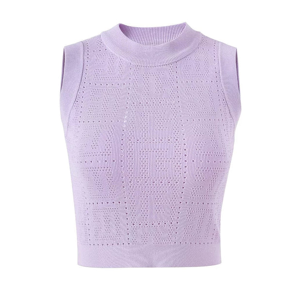 The Napa Knitted Tank Top - Multiple Colors 0 SA Styles Lavender S 