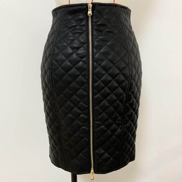 The "Cynthia" Faux Leather Skirt Shop5798684 Store 