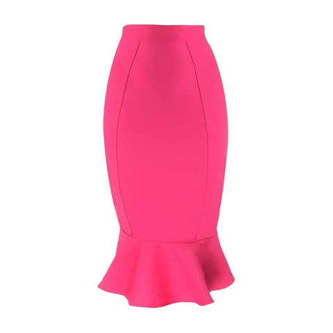 The "Florence" High Waist Skirt - Multiple Colors bladaphy Official Store 